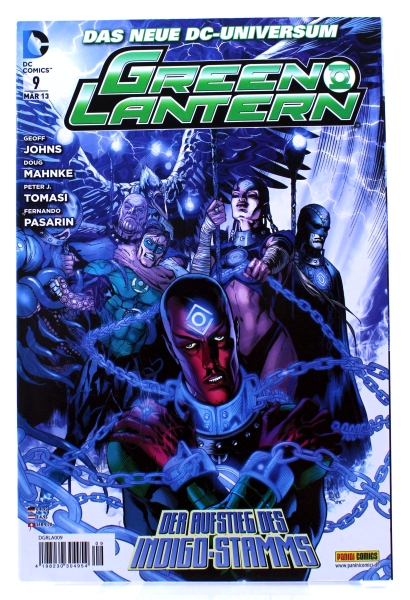 Green Lantern Comic (Das neue DC-Universum) Nr. 9: Der Aufstieg des Indigo-Stamms von Panini